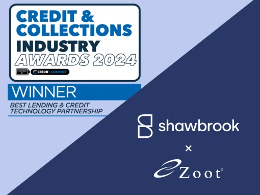 Zoot & Shawbrook als beste Lending-Tech-Partnerschaft ausgezeichnet