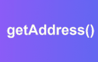 GetAddress