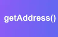 GetAddress