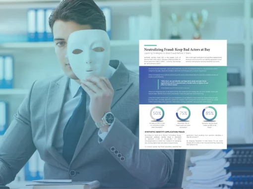 Neutralising Fraud: Act in Real Time. Stop Fraud Before It Happens